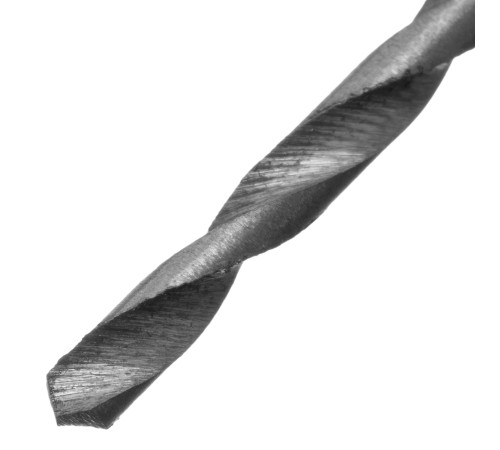 Сверло по металлу, 2 мм, полированное, HSS, 10 шт, цилиндрический хвостовик Matrix