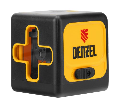 Лазерный уровень DQB, 30 м, зеленый луч, батарейки, сумка Denzel