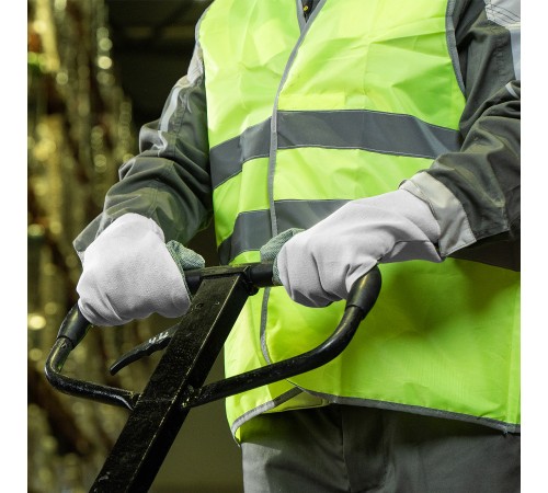 Рукавицы х/б с брезентовым наладонником, 2 размер Сибртех Рукавицы х/б с брезентовым наладонником, 2 размер Сибртех