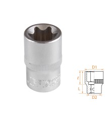 Головка торцевая TORX Е-стандарт 1/2", E20 AFFIX AF00043020