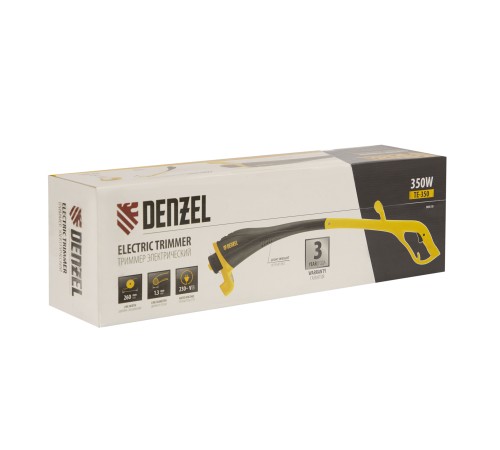 Триммер электрический TE-350, 350 Вт, 260 мм, катушка полуавтомат// Denzel