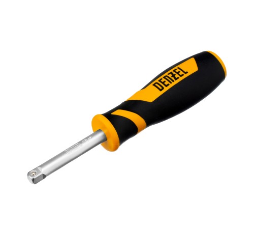 Набор инструментов, 1/2", 1/4", CrV, S2, пластиковый кейс, 82 предмета Denzel