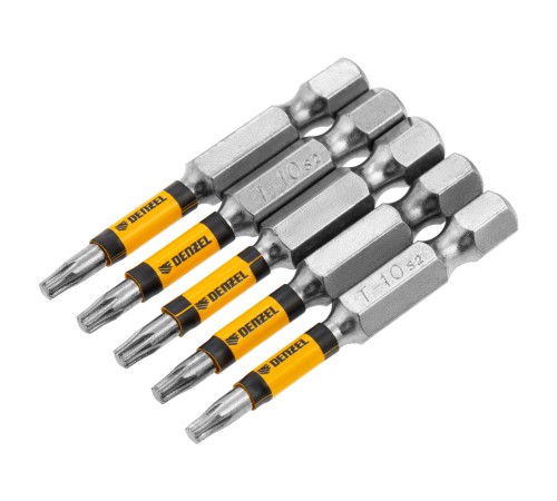 Бита T10x50, 5 шт.// Denzel Бита T10x50, 5 шт.// Denzel