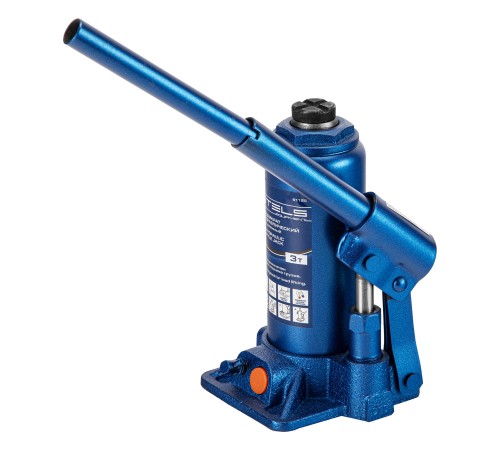 Домкрат гидравлический бутылочный, 3 т, H подъема 178-343 мм, в пластиковом кейсе Stels