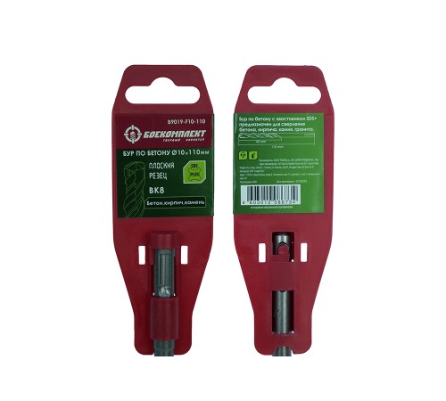 Бур SDS+ БОЕКОМПЛЕКТ B9019-F10-110 Бур SDS+ БОЕКОМПЛЕКТ B9019-F10-110