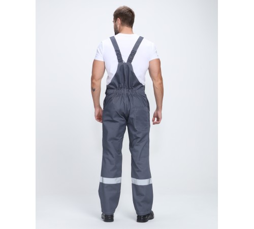 Костюм Фаворит-2 Премиум СОП (тк.Смесовая,240) п/к, т.серый/серый/красный