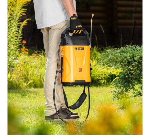 Опрыскиватель аккумуляторный D-8LI, 8 л, 12 В, 2 Ач Denzel
