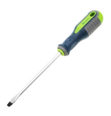 Отвертка, SL8 х 150 мм, CrV, трехкомпонентная рукоятка Сибртех