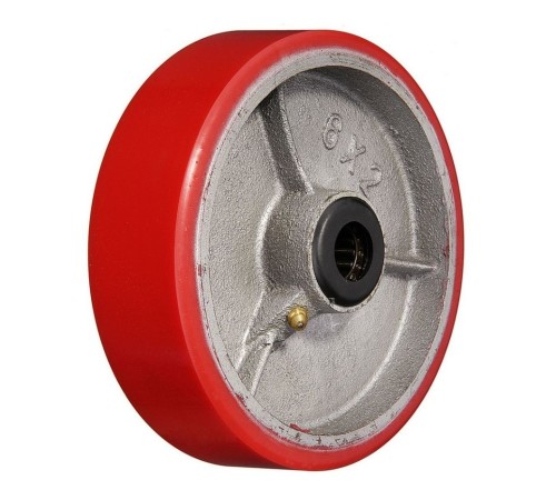 Колесо большегрузное P 54 125 мм полиуретановое на ось (F)