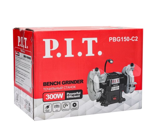 Станок точильный сетевой P.I.T. PBG150-C2