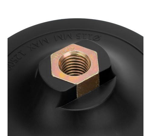 Насадка для дрели и УШМ с липучкой, 115 мм Matrix