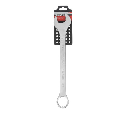 Ключ комбинированный, 32 мм, CrV, матовый хром Matrix Ключ комбинированный, 32 мм, CrV, матовый хром Matrix