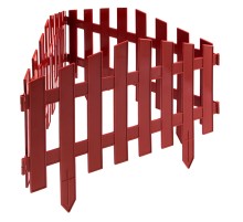 Забор декоративный "Марокко", 28 х 300 см, терракот, Palisad