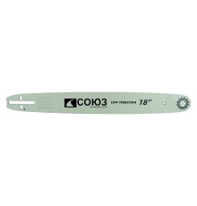 Пильная шина 18" СОЮЗ, паз 1,3мм, 3/8", 64зв, хвостовик POH(OREGON K095/A095)
