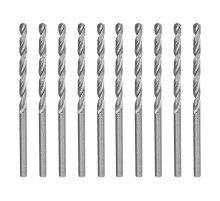 Сверло по металлу, 2.5 мм, полированное, HSS, 10 шт, цилиндрический хвостовик Matrix