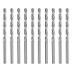 Сверло по металлу, 2.5 мм, полированное, HSS, 10 шт, цилиндрический хвостовик Matrix