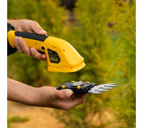 Ножницы-кусторез аккумуляторные GS-20, Li-Ion, 20 В Denzel