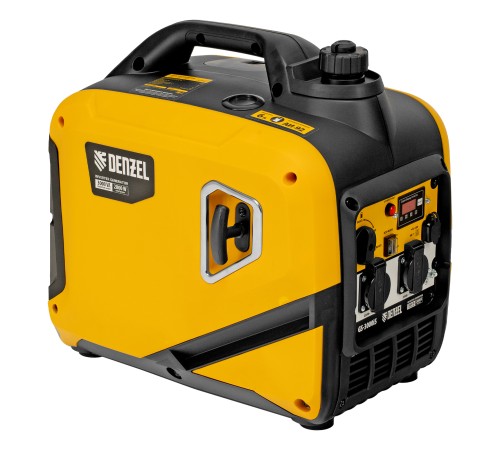 Генератор инверторный GS-3000iS, 3,0 кВт, 230 В, закрытый корпус, ручной старт DENZEL