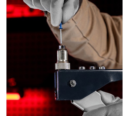 Заклепки 4.0 х 10 мм RAL 5005, синие, 50 шт Matrix