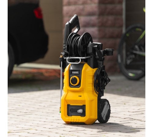 Моечная машина высокого давления R-180iD, 2000 Вт, 180 бар, 420 л/ч, асинх. двиг., бараб.// Denzel