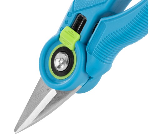 Секатор цветочный, 215 мм, регулировка захвата, пластиковые рукоятки, LUXE Palisad