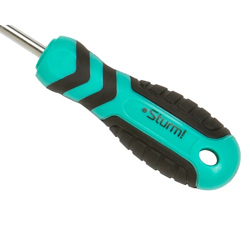 Отвертка TORX TT27H*100мм, с отверстием, CrV магнитный наконечник Sturm! Отвертка TORX TT27H*100мм, с отверстием, CrV магнитный наконечник Sturm!