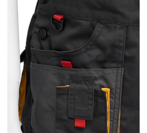 Полукомбинезон профессиональный рабочий, 65% полиэстер 35% хлопок, XXL Denzel