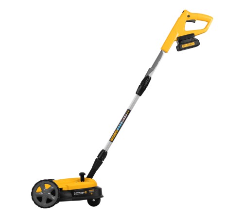 Портативная аккумуляторная газонокосилка CLM-22, Li-ion, 20В, 220 мм // Denzel