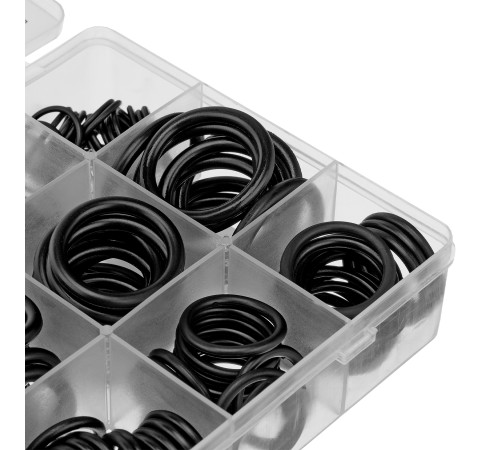 Набор резиновых уплотнительных прокладок, D 3-23 мм, 279 предметов Сибртех