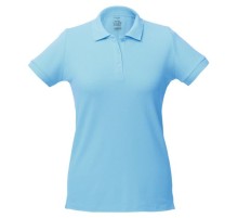 Рубашка поло женская Virma Lady, голубой