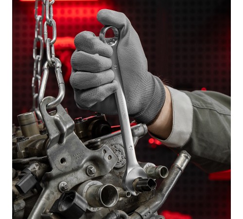 Набор ключей комбинированных, 6-32 мм, 25 шт, CrV, матовый хром Matrix