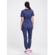 Костюм женский хирургический Модерн-004 (тк.Стрейч,120) MedLine, т.синий