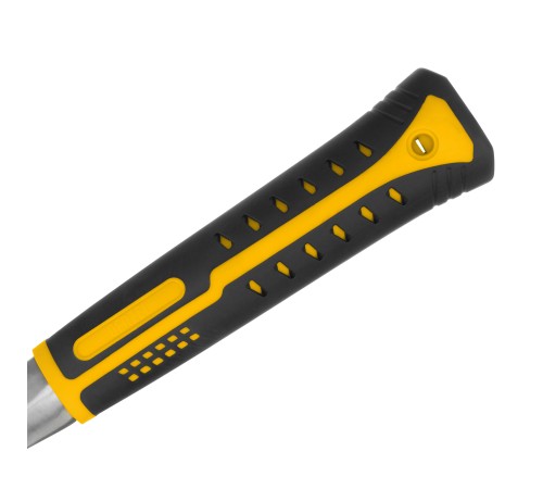 Кувалда 2 кг, цельнометаллическая, двухкомпонентная рукоятка Denzel