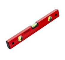 Уровень алюминиевый, 400 мм, 3 глазка, красный, линейка Matrix Уровень алюминиевый, 400 мм, 3 глазка, красный, линейка Matrix