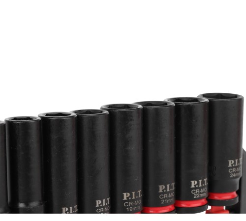 Набор головок торцевых ударных P.I.T. ADVANCE HSTL01-0010
