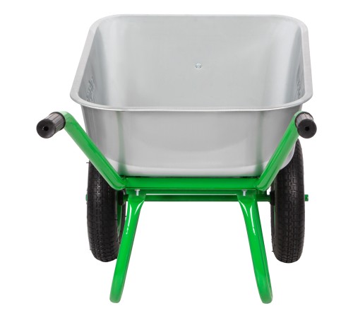 Тачка садово-строительная 2-х колесная, грузоподъемность 230 кг, объем 90 л Сибртех