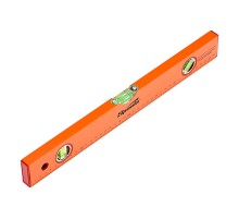 Уровень алюминиевый, 400 мм, 3 глазка, желтый, линейка Sparta