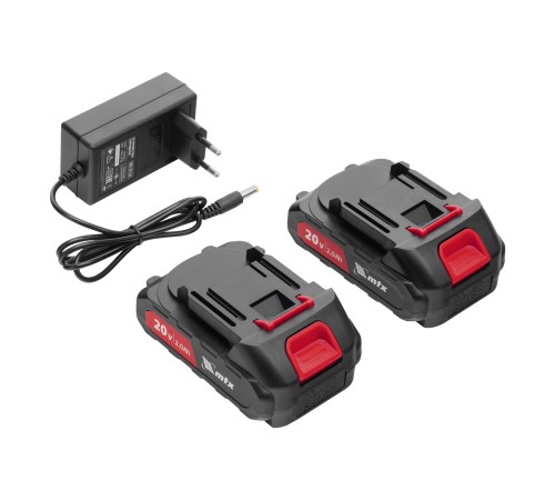 Цепная мини-пила аккумуляторная, MCS-100, шина 100 мм, Li-Ion, 20 В MTX