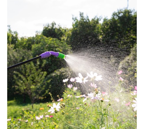 Опрыскиватель ручной усиленный с горловиной 5 л, с насосом, шлангом и разбрызгивателем Palisad
