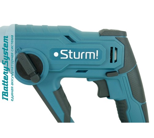 Аккумуляторный перфоратор Sturm! CRH1812 1BatterySystem Аккумуляторный перфоратор Sturm! CRH1812 1BatterySystem