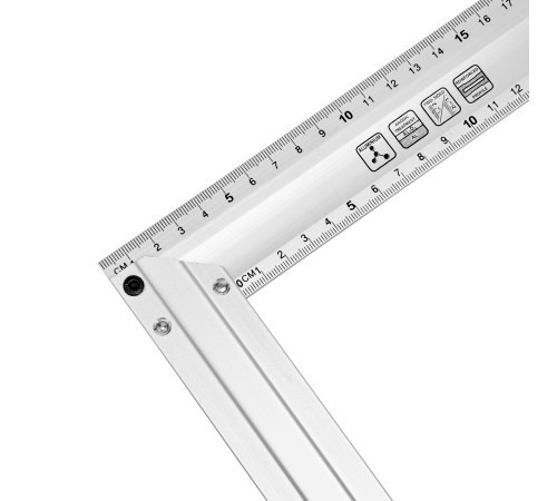 Угольник, 450 мм, алюминиевый, литой Matrix