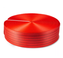 Лента текстильная TOR 7:1 150 мм 22500 кг big box (красный) (J)