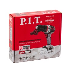 Дрель ударная аккумуляторная бесщёточная P.I.T. PSB20H-13D (без АКБ и ЗУ)