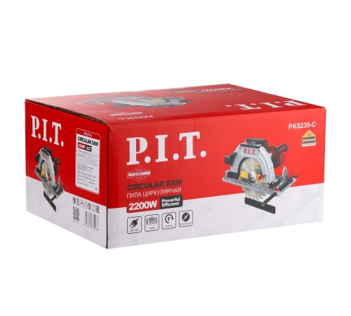 Пила циркулярная сетевая P.I.T. PKS235-C