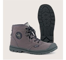 Кеды высокие Скорпион Комфорт ПУ-Р (арт.1650), серый