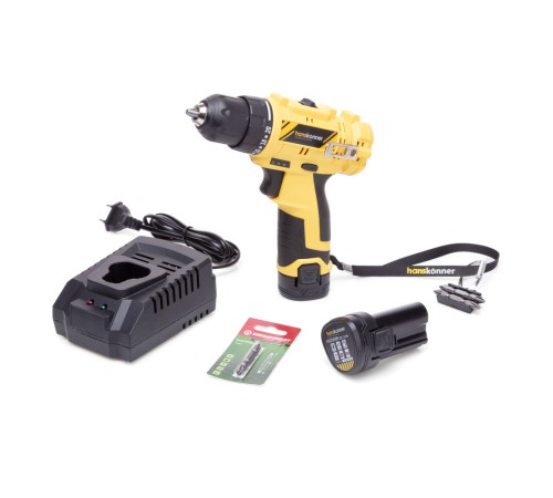Аккумуляторный шуруповерт Hanskonner HCD1230R Аккумуляторный шуруповерт Hanskonner HCD1230R