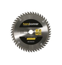 Пильный диск по дереву 190x20/16мм, 48 зубьев, Hanskonner