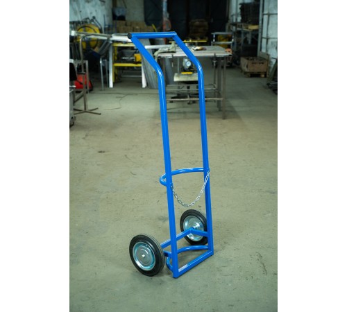 Тележка для пропановых баллонов TOR ПР-1, 1 баллон (литые колеса 250 мм) Тележка для пропановых баллонов TOR ПР-1, 1 баллон (литые колеса 250 мм)