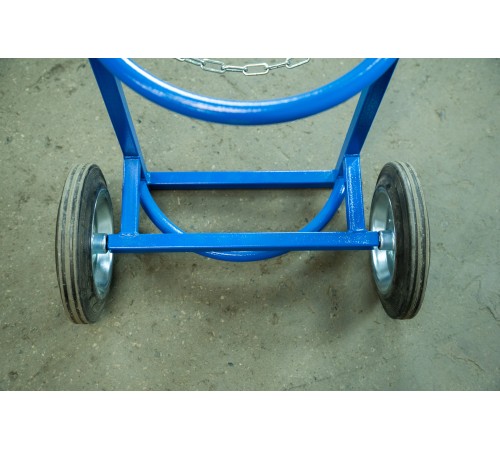 Тележка для пропановых баллонов TOR ПР-1, 1 баллон (литые колеса 250 мм) Тележка для пропановых баллонов TOR ПР-1, 1 баллон (литые колеса 250 мм)