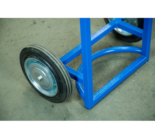 Тележка для пропановых баллонов TOR ПР-1, 1 баллон (литые колеса 250 мм) Тележка для пропановых баллонов TOR ПР-1, 1 баллон (литые колеса 250 мм)